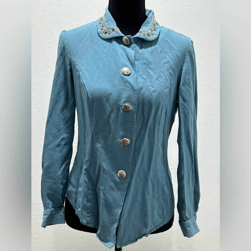 Vintage Women’s New Frontier Western Shirt, Size Small, fitted